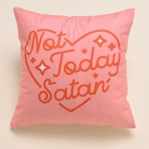 3 PACK // Not Today Satan Pillow Covers